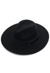 Sombrero flexible con lazo negro de Chicwish