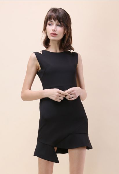 Vestido sin mangas The Epitome of Grace en negro