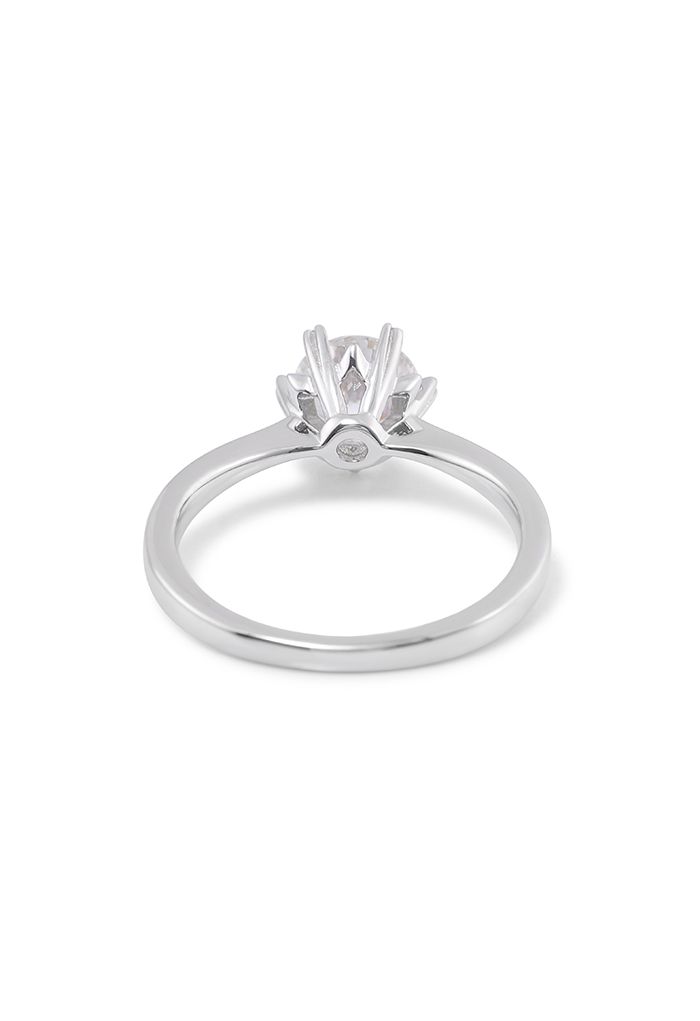 Minimalism Moissanite Diamond Ring