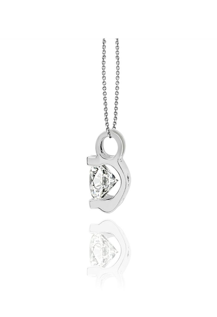 Inserted Design Moissanite Diamond Necklace