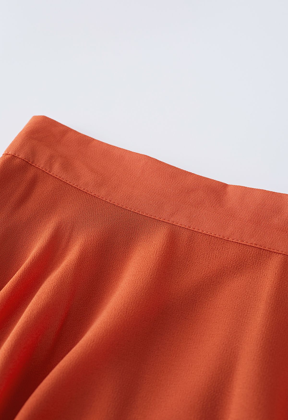 Timeless Favorite Chiffon Maxi Skirt in Orange