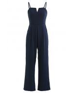 Eternal Neatness Cami Jumpsuit in Navy